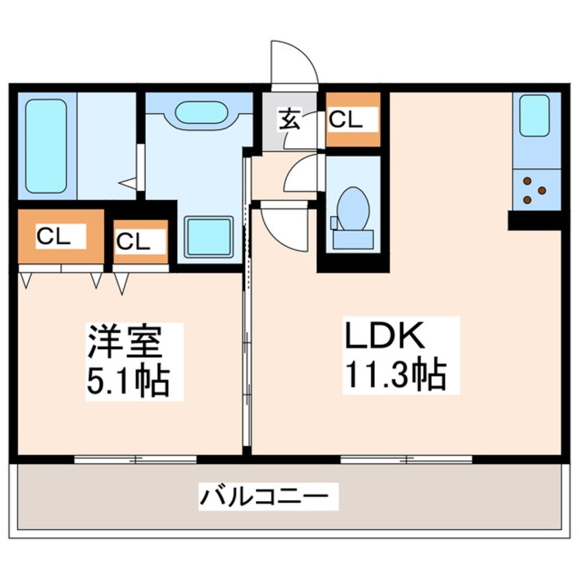 間取図 アガパンサス