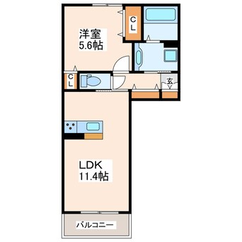 間取図 アガパンサス