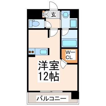 間取図 マーベラス南熊本