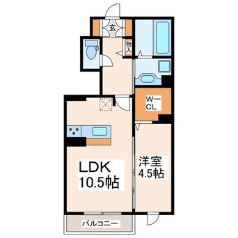 間取図 御幸ガーデン