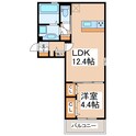 D-room出水の間取図