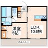 D-room出水 1LDKの間取り