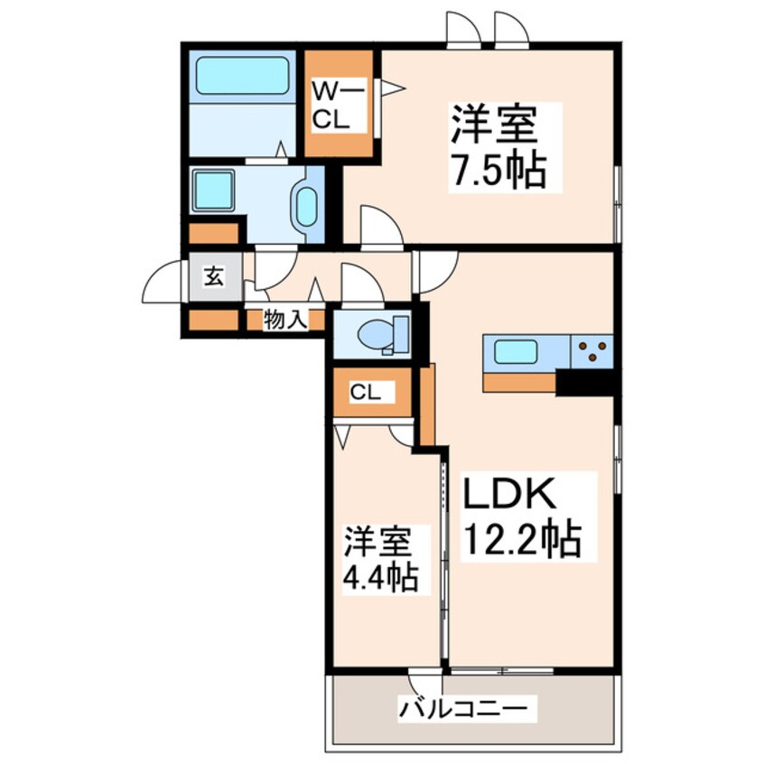 間取図 シルクローズ