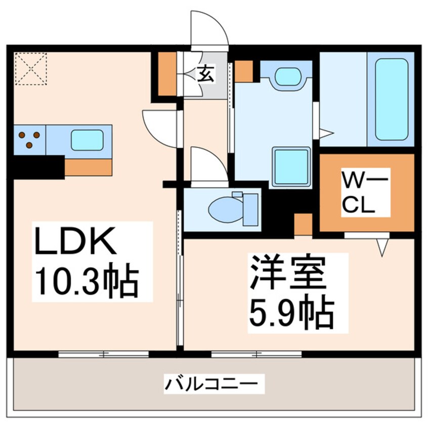 間取図 シルクローズ