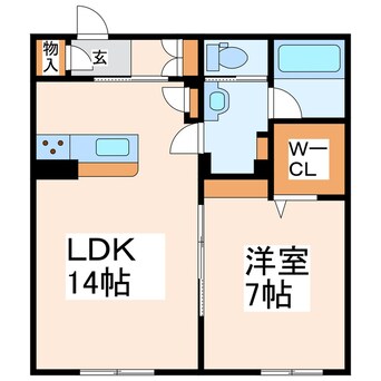 間取図 Paradiso琴平