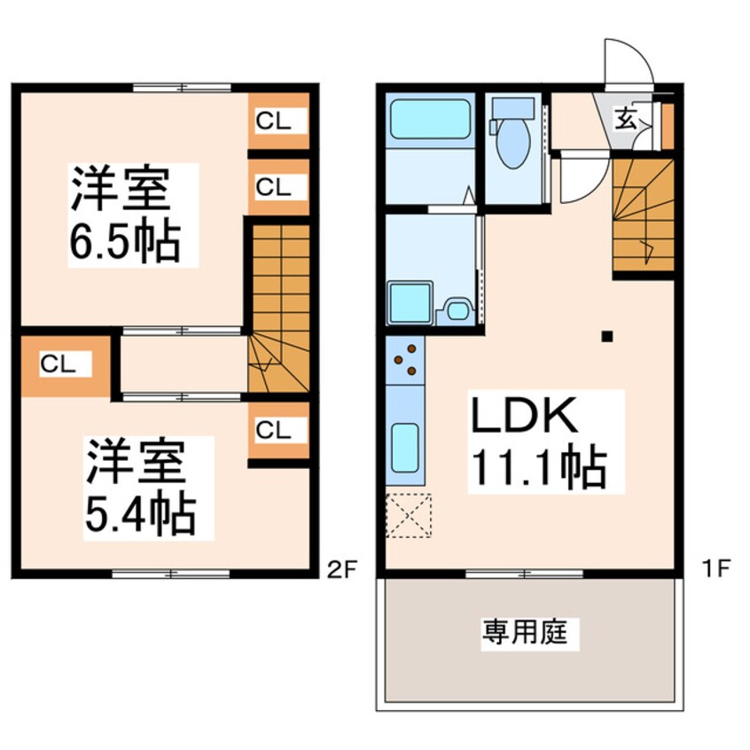 間取図 ルー・クロ