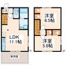 ルー・クロ 2LDKの間取り