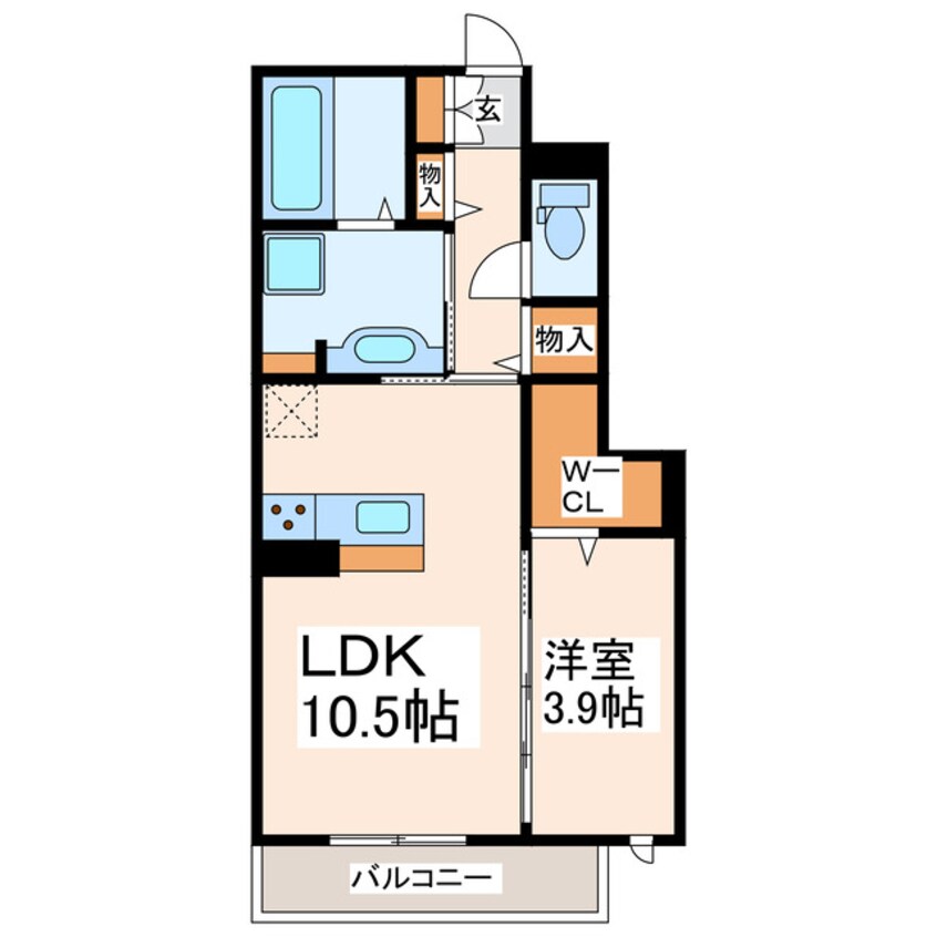 間取図 （仮）TORISIA田迎