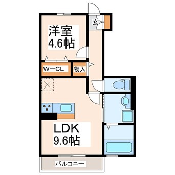 間取図 （仮）TORISIA田迎