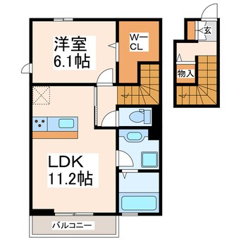 間取図 （仮）TORISIA田迎