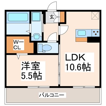 間取図 （仮）D-room平成Sta.PJ