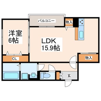 間取図 ラルゴ白山通り