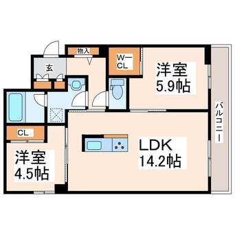 間取図 Maison de Ashley