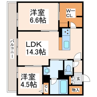 間取図 Maison de Ashley