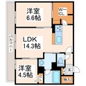 Maison de Ashleyの間取図