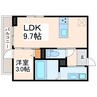 D-ROOM西熊本駅 1LDKの間取り