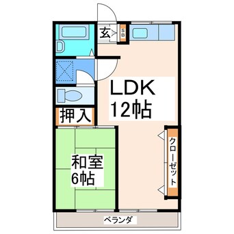 間取図 サンライフ高野