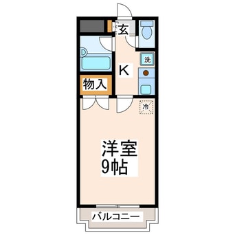 間取図 ＣＯＭＦＯＲＴ末武