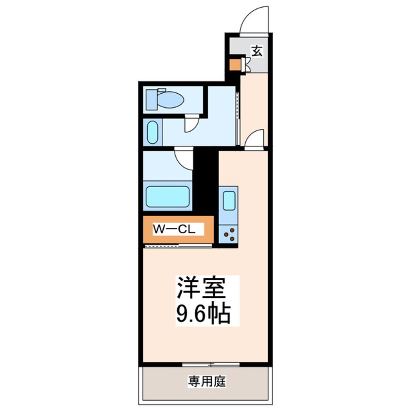 間取図 シャーメゾン九品寺