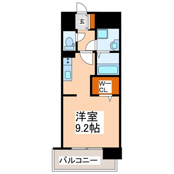 間取図 LIBTH新水前寺