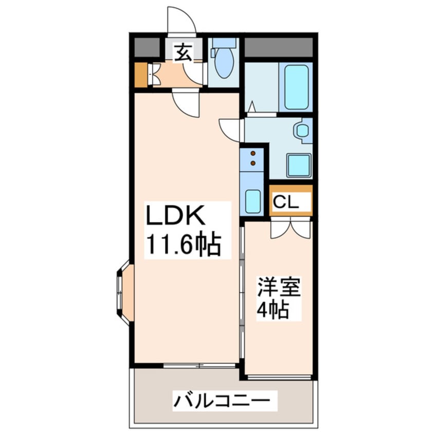 間取図 ラ・カーサ神水