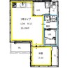 豊肥本線<阿蘇高原線>/新水前寺駅 徒歩6分 2階 築5年 1LDKの間取り