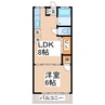 第31清水ハイツ 1LDKの間取り