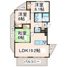 ファミリールＦ 3LDKの間取り