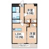 産交バス（熊本市）/西戸島 徒歩4分 6階 築10年 2LDKの間取り