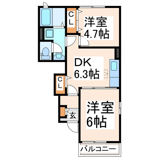 間取り図 プロスパー・Ⅱ