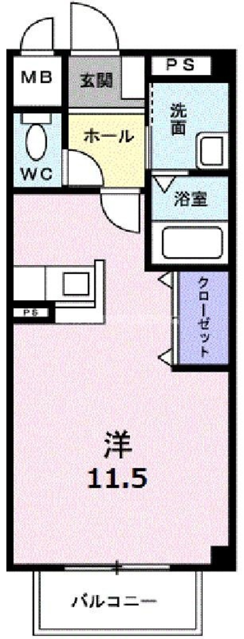 間取図 フラン・カーサ