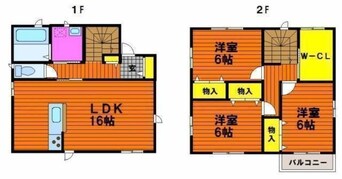 間取図 半田山カシーヤ
