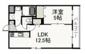 サウスコート西市の間取図