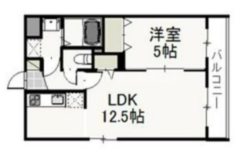 間取図 サウスコート西市