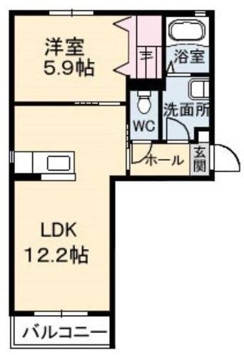 間取図 カーサ・エストレヤ