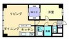 旭川スカイハイツ 1LDKの間取り