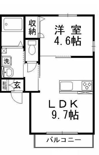 間取図 ハイムSAKURA