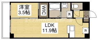 間取図 willDo岡山駅西口