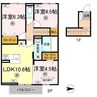 オーベルジーヌ 3LDKの間取り