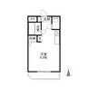河合レジデンス 1Kの間取り