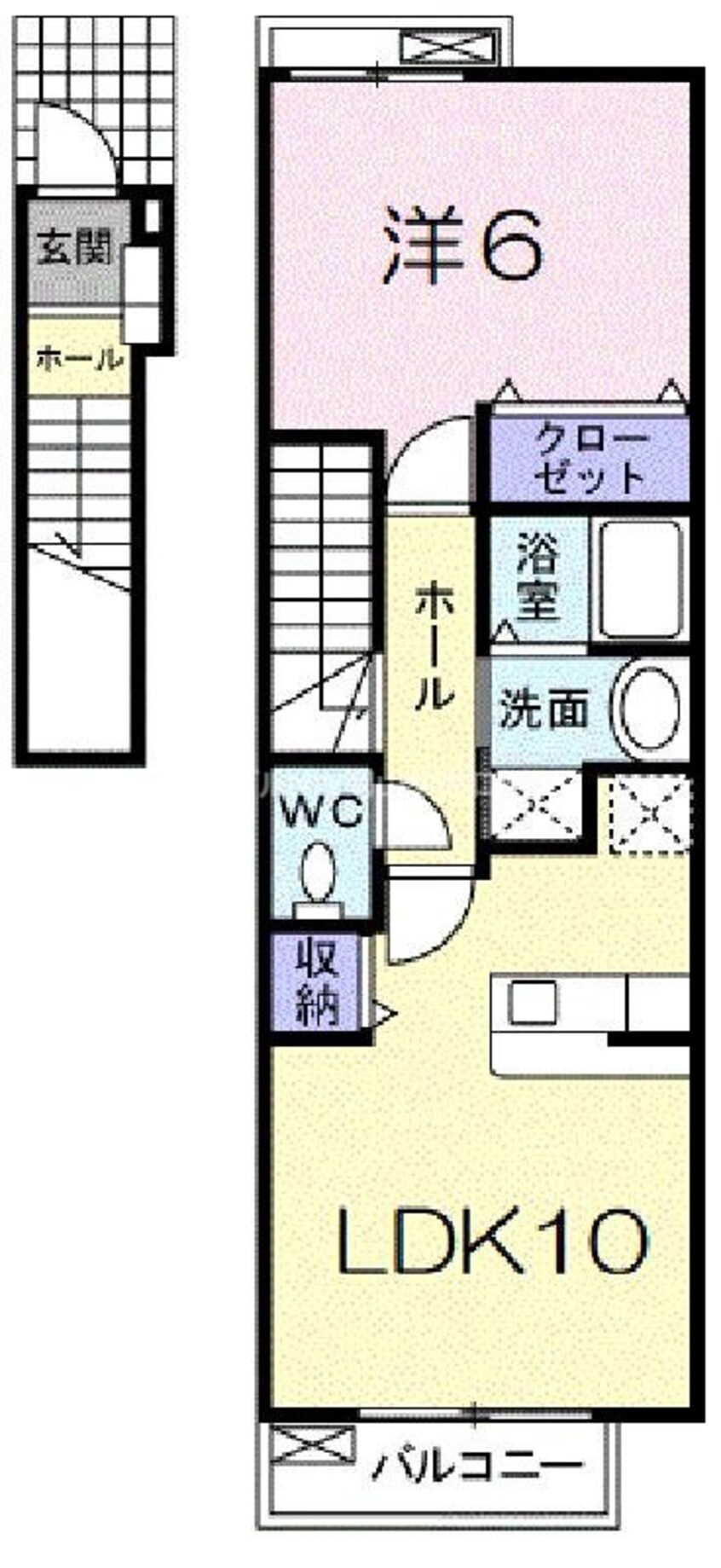 間取図 マーベラスⅡ