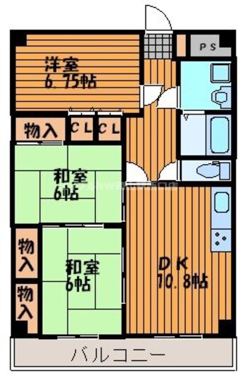 間取図 桃の里マンション