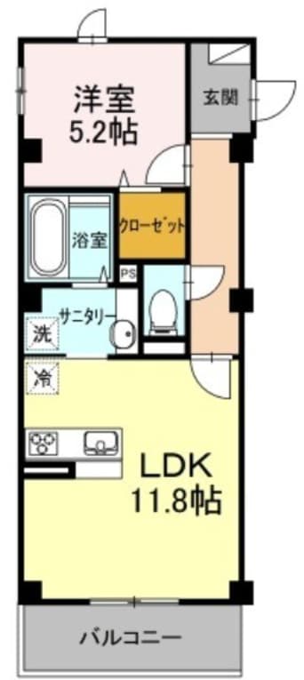 間取図 Ville Soleil