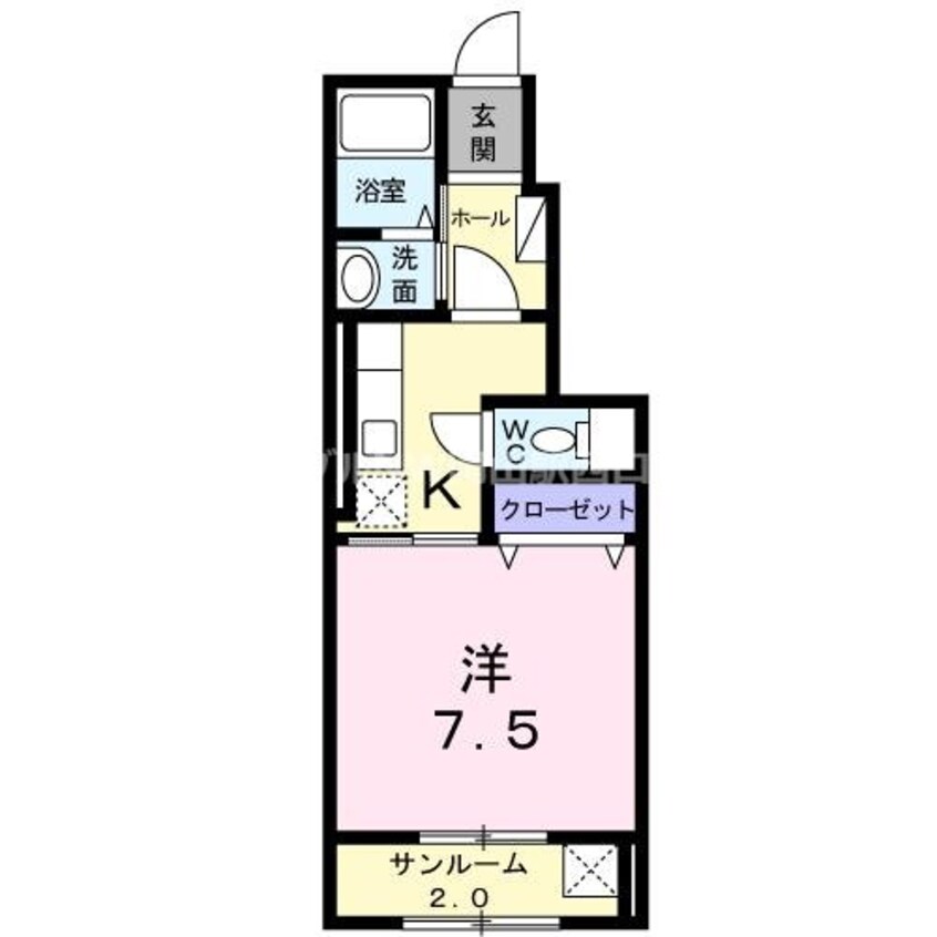 間取図 Ｎｅｏ　Ｃｉｔｙ庭瀬