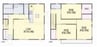 米倉戸建 3LDKの間取り