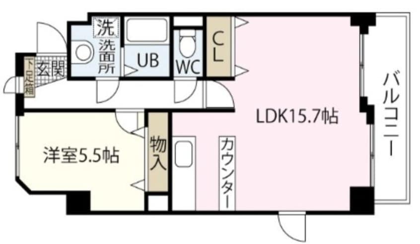 間取図 ミラドール奥田西町