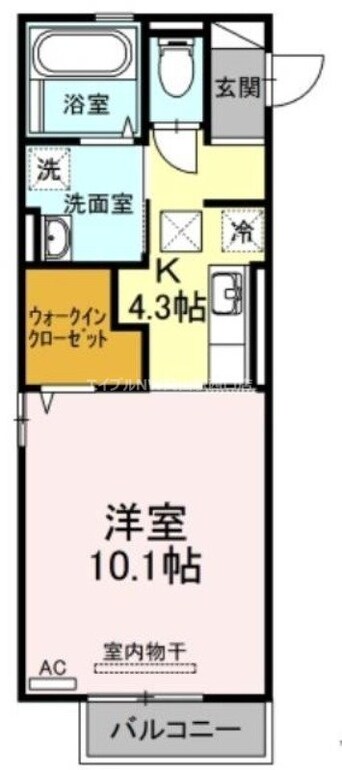 間取図 プリシア三門