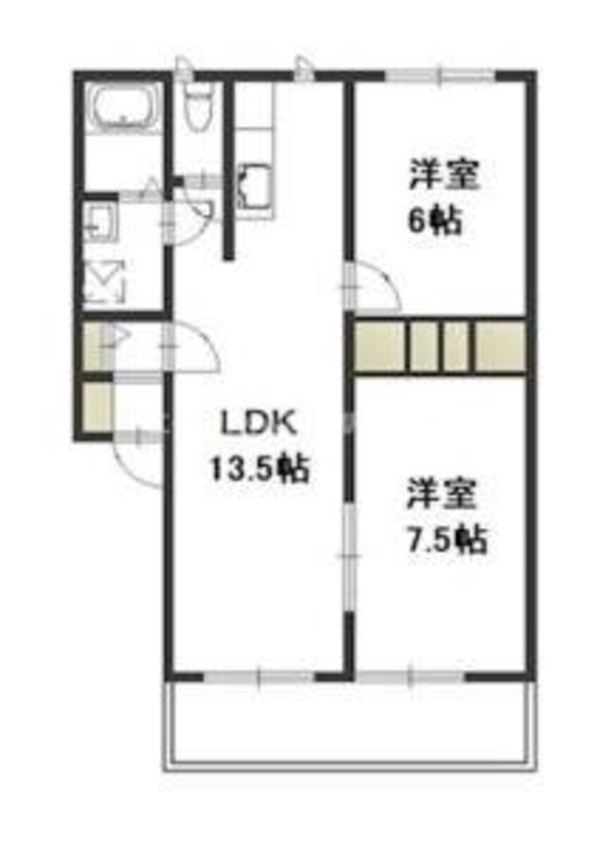 間取図 イーグレット５