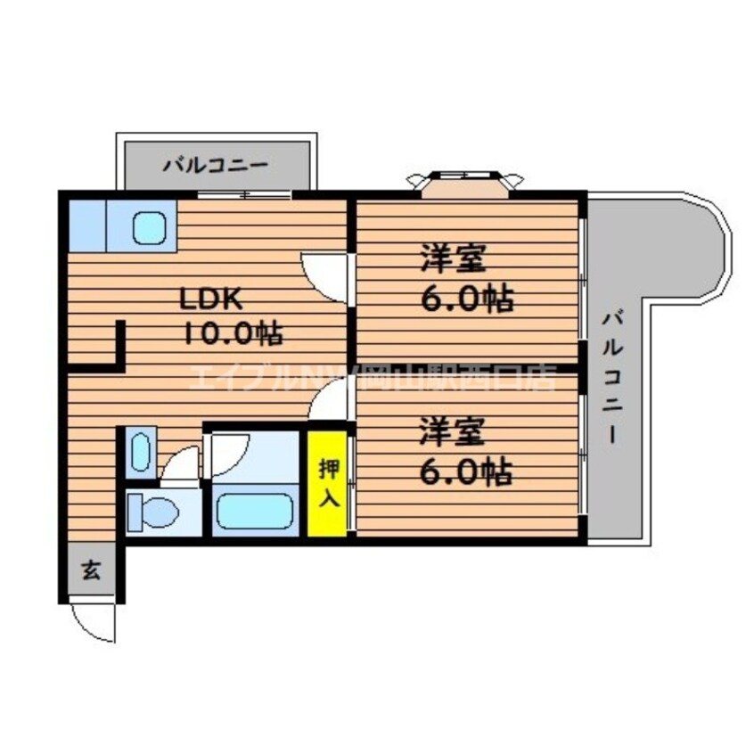 間取図 三貴ビル