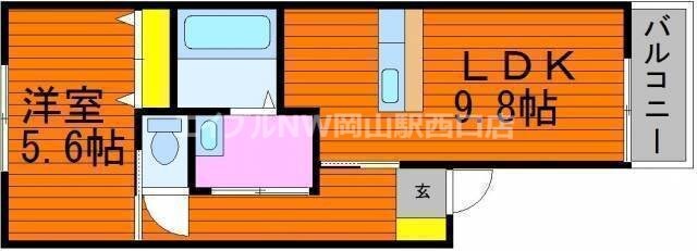 間取り図 アルヴィータⅡ